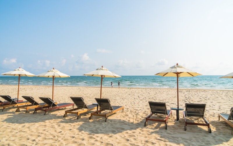 Trasporto lettini e ombrelloni da spiaggia con Rhemove